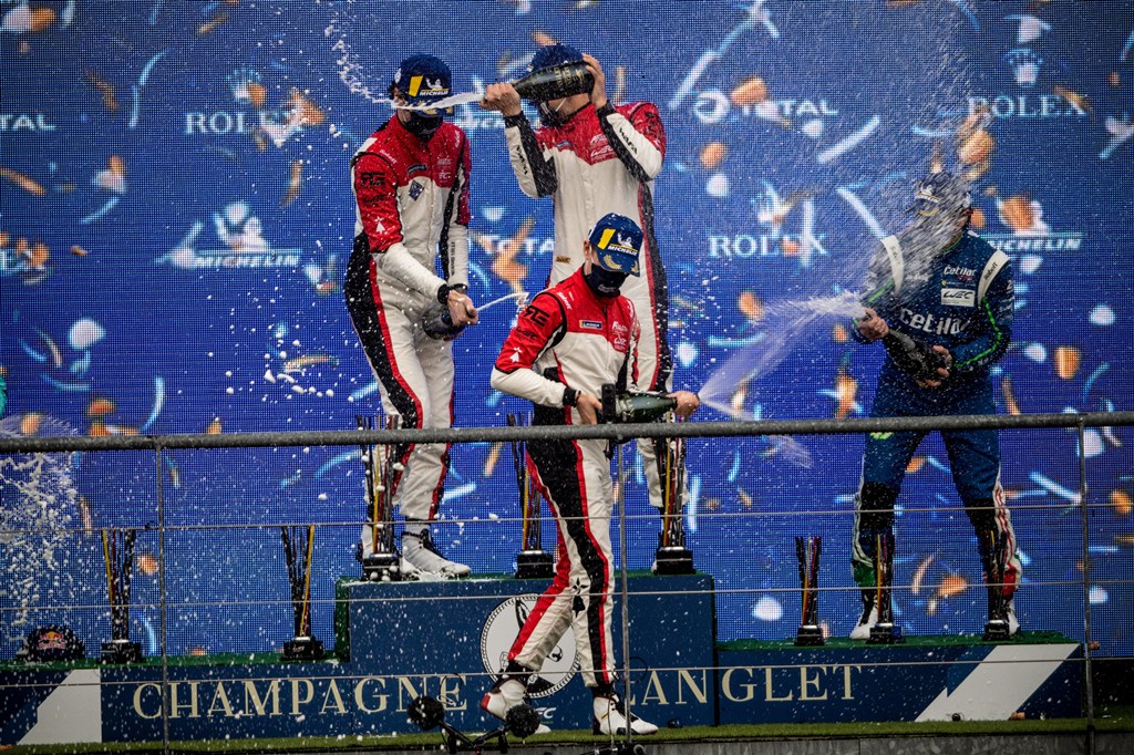 Motorsporten.dk - World Endurance Championship - Dansk jubel på Spa-Francorchamps: Nicklas WEC-sejr med Ferrari